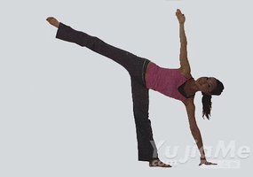 瑜伽體式-半月變化式