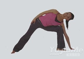 瑜伽體式-半月式準備式