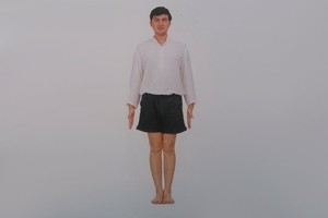 印度瑜伽站姿體式—幻椅式