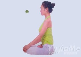 瑜伽體式-臥閉蓮式