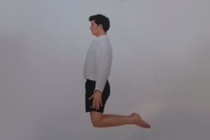 印度瑜伽美背瑜伽—駱駝式