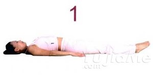 產後恢復元氣——仰臥單側抬腿式