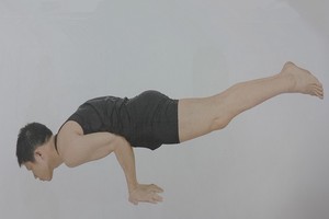 瑜伽體式-孔雀式