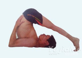 瑜伽體式-犁式變化式二