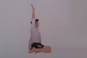 印度瑜伽螺旋體式—巴拉瓦伽第一式