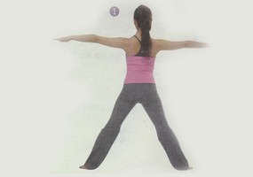 瑜伽體式-叭喇狗式變化式二