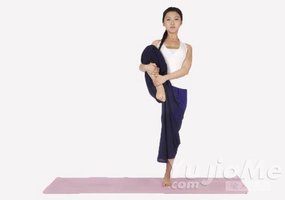 瑜伽體式-站立鎖腿式