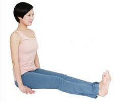 十分鐘瑜伽組合-雙腿背部伸展式