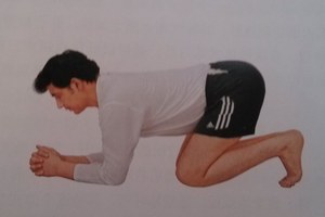 印度瑜伽倒立體式—頭倒立第一式