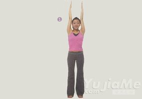 瑜伽體式-摩天式一