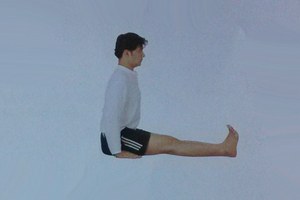 印度瑜伽男士性能量提升瑜伽—背部前屈伸展