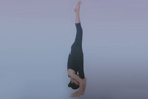 瑜伽體式-直立手抓腳伸展式