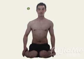 瑜伽體式-英雄式變化式二