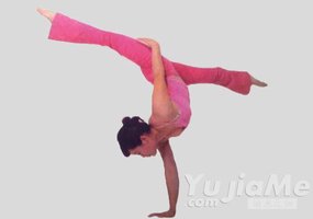 瑜伽體式-單手倒立式