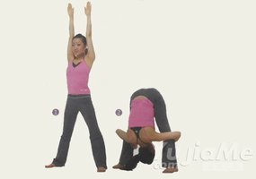 瑜伽體式-頭豎膝間式