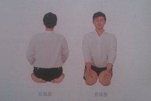 印度瑜伽坐姿體式—英雄式