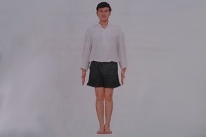 印度瑜伽站姿體式—山式