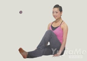 瑜伽體式-簡化脊柱扭動式