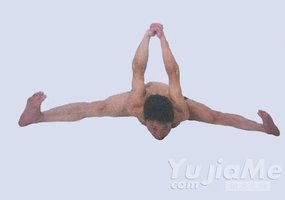 瑜伽體式-坐角式變化式二