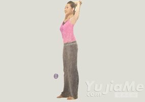 瑜伽體式-摩天式三