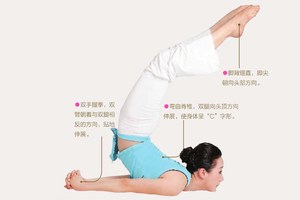 瑜伽體式-反手蝗蟲式