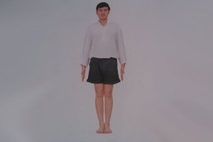 印度瑜伽站姿體式—雙角第一式