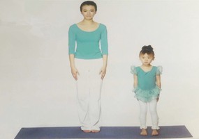 親子瑜伽-噴泉式