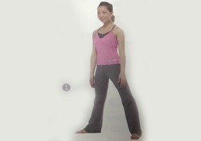 瑜伽體式-叭喇狗式變化式一