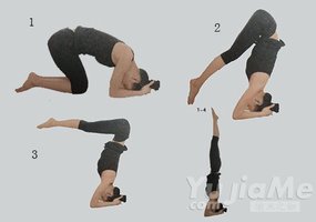 瑜伽體式-上蓮花倒立式