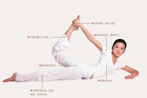 瑜伽體式-單手弓式（半弓式）