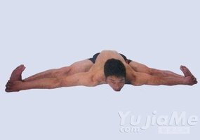 瑜伽體式-坐角式變化式一