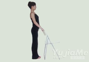 一週減壓瑜伽：站立提臀，讓臀部更放鬆