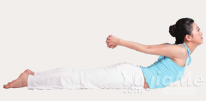 瑜伽基本體位之五：俯臥